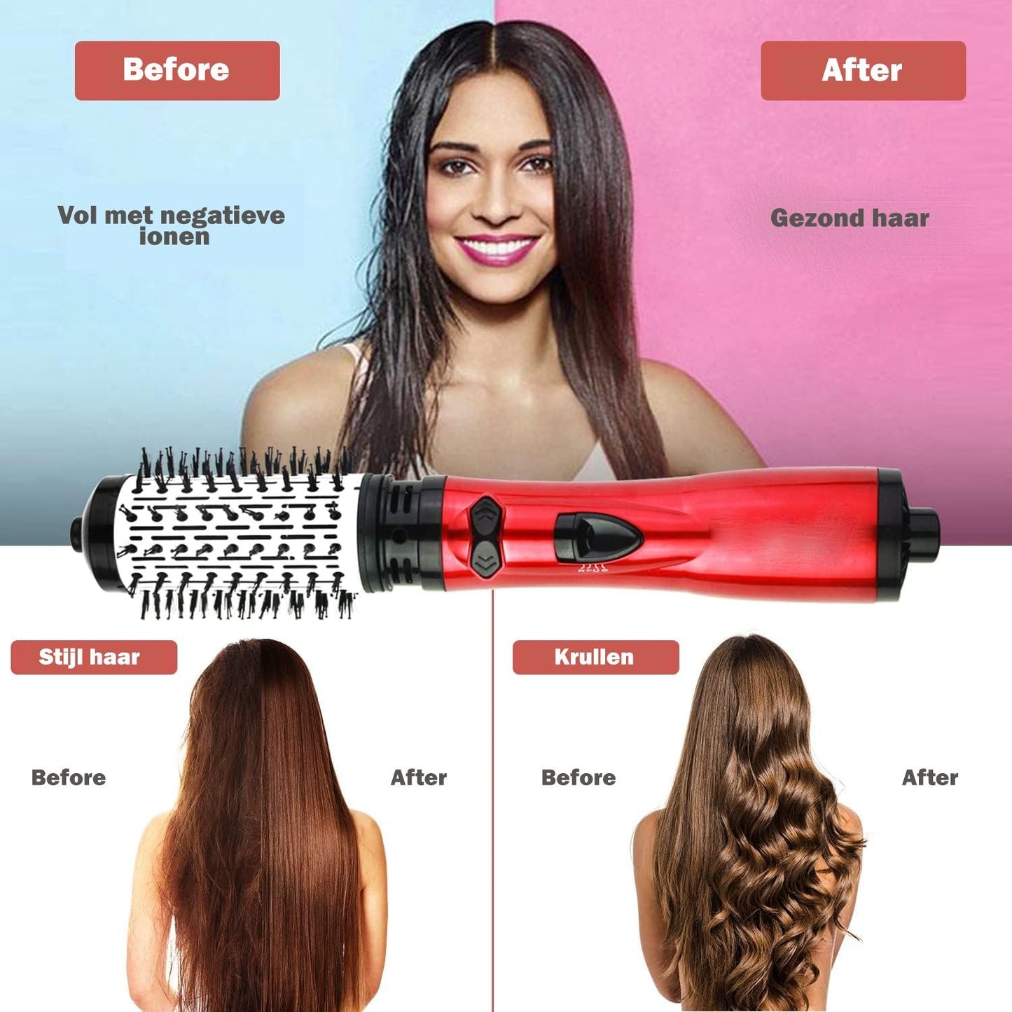 LS | Haarborstel Hairwave