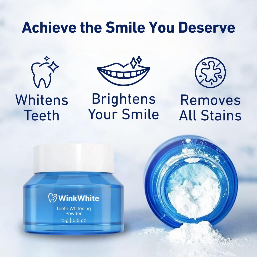 WinkWhite™ Teeth Whitening Powder