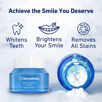 WinkWhite™ Teeth Whitening Powder