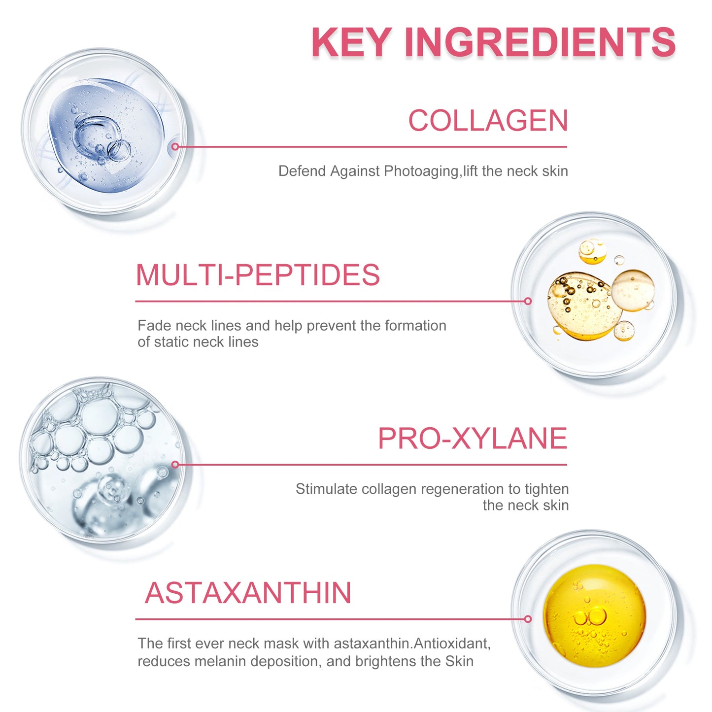 LS | Misoour Halsmasker Set: Collageen Peptide Anti-Rimpel Halsmasker