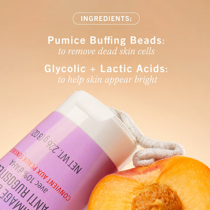 LS | Bultenverwijderende Body Scrub 10% verse perzik