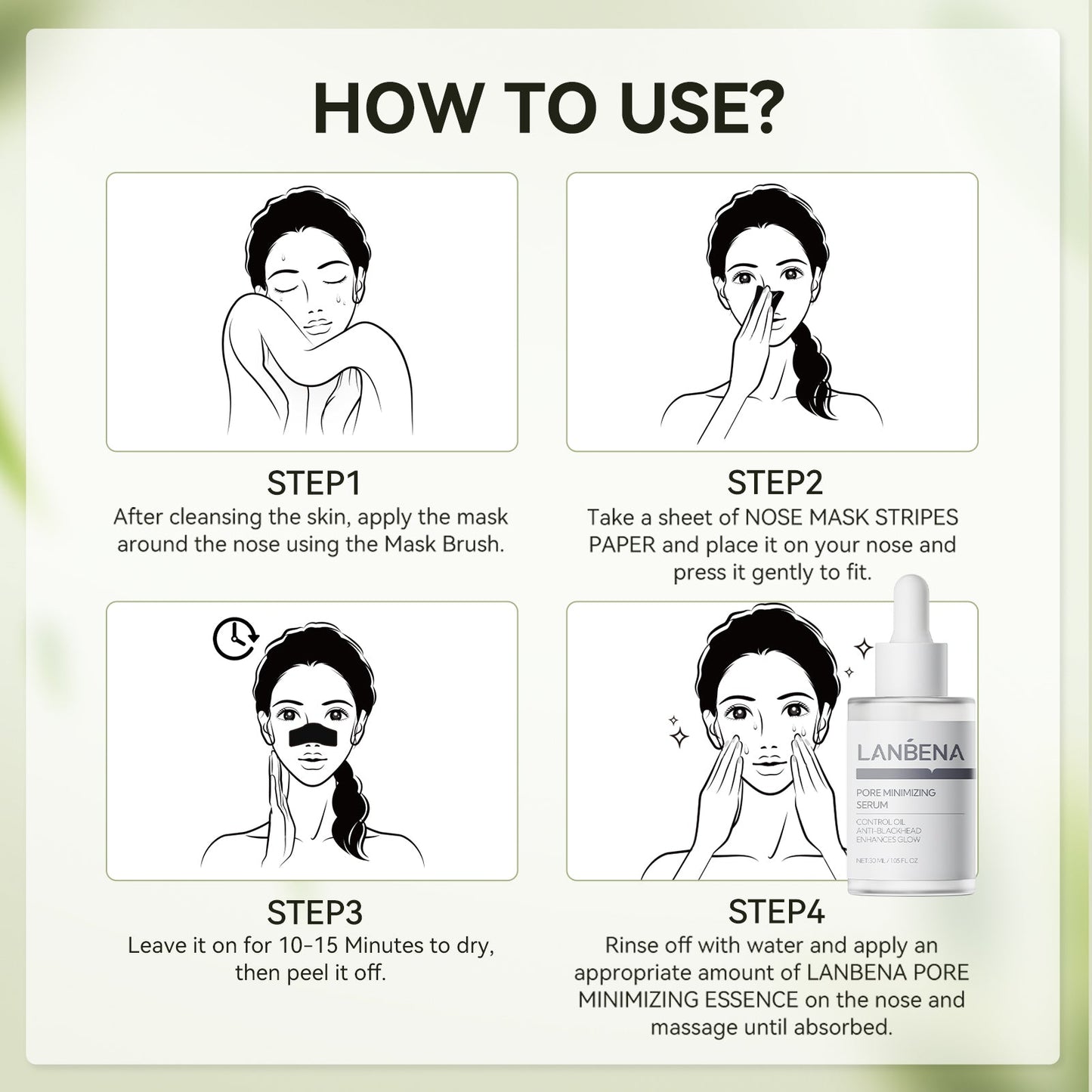 LS | Neus plant porie strips