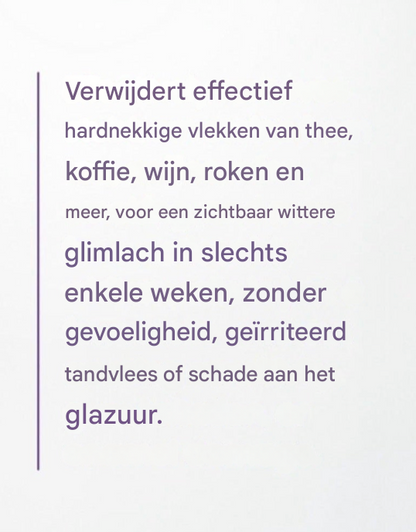 LS | Purple whitening tand poeder