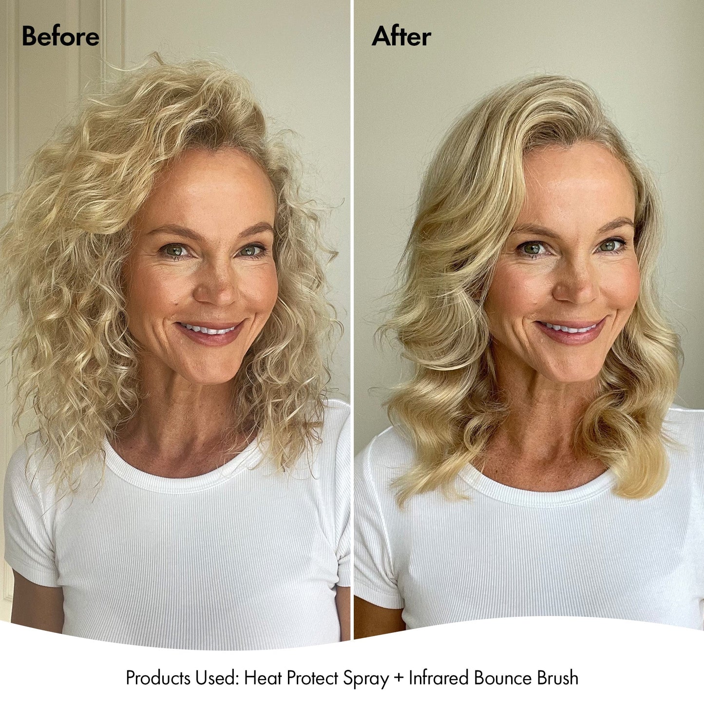 LS | infrarood warmteborstel met volume-effect