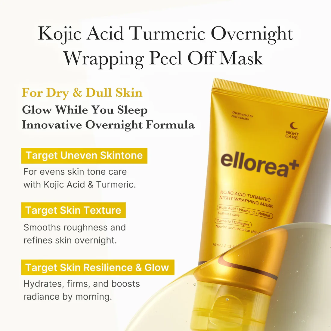 LS | Kojic acid Kurkuma wrap masker