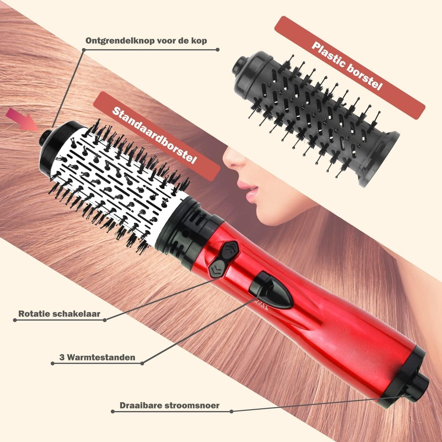 LS | Haarborstel Hairwave